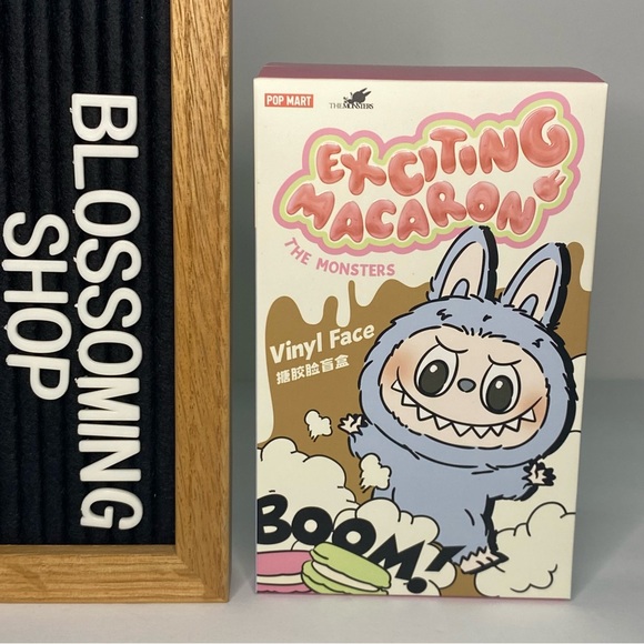 Authentic Labubu The Monsters Exciting Macaron Blind Box - Sea Salt Coconut - Picture 3 of 9